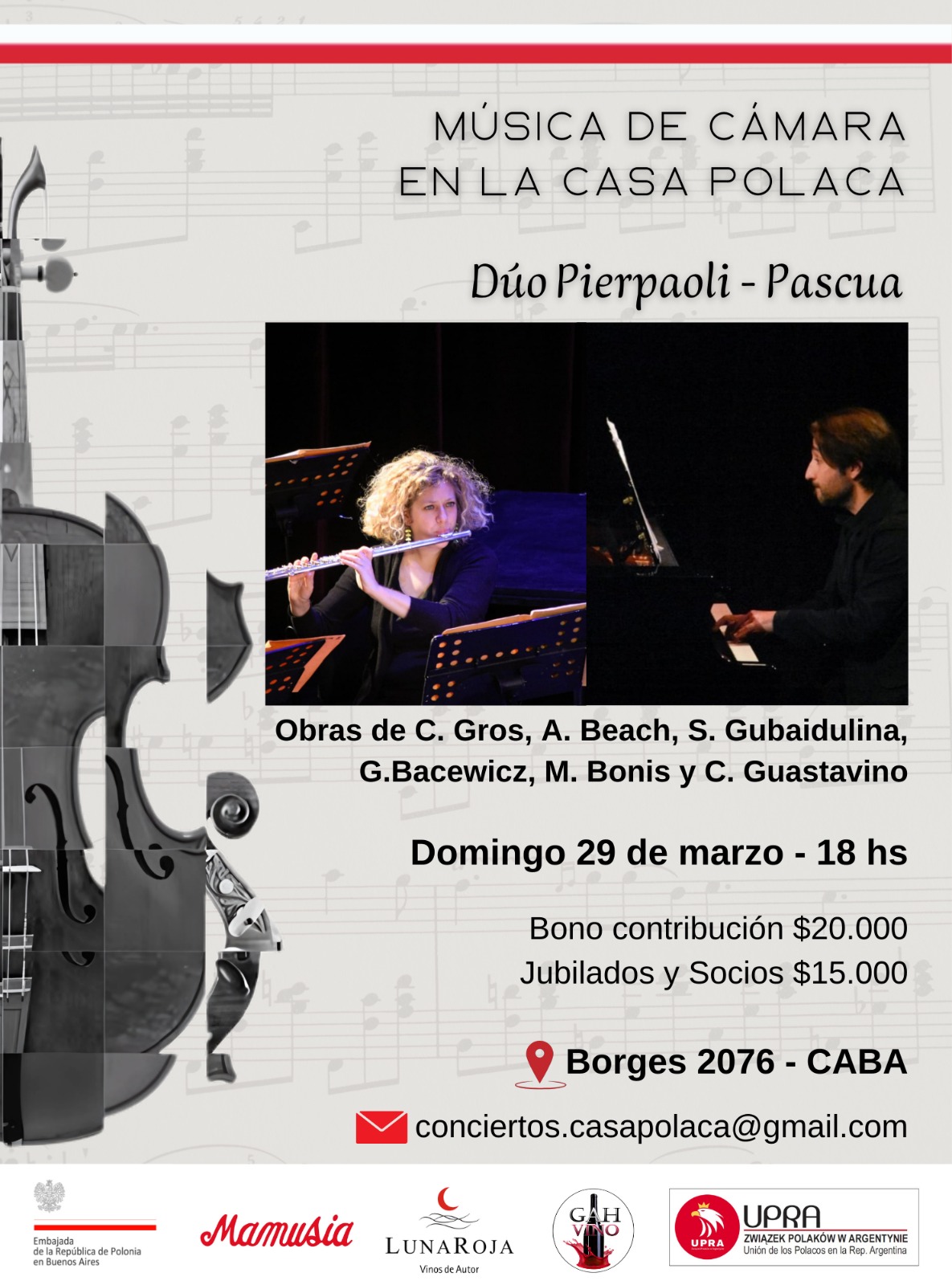 Arranca el Ciclo de Música de Cámara 2026